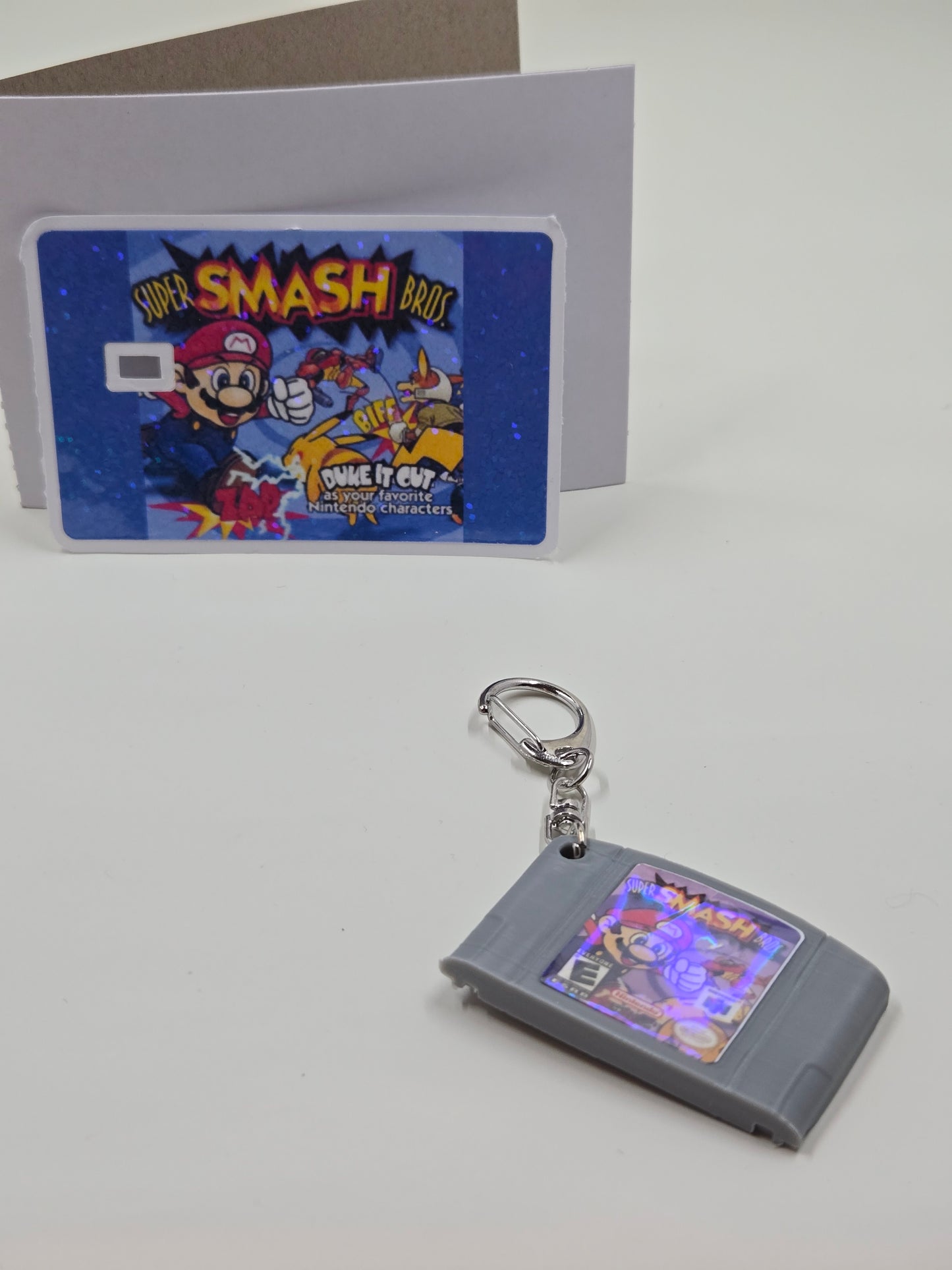 N64 Game Credit Card Skin and Keychain