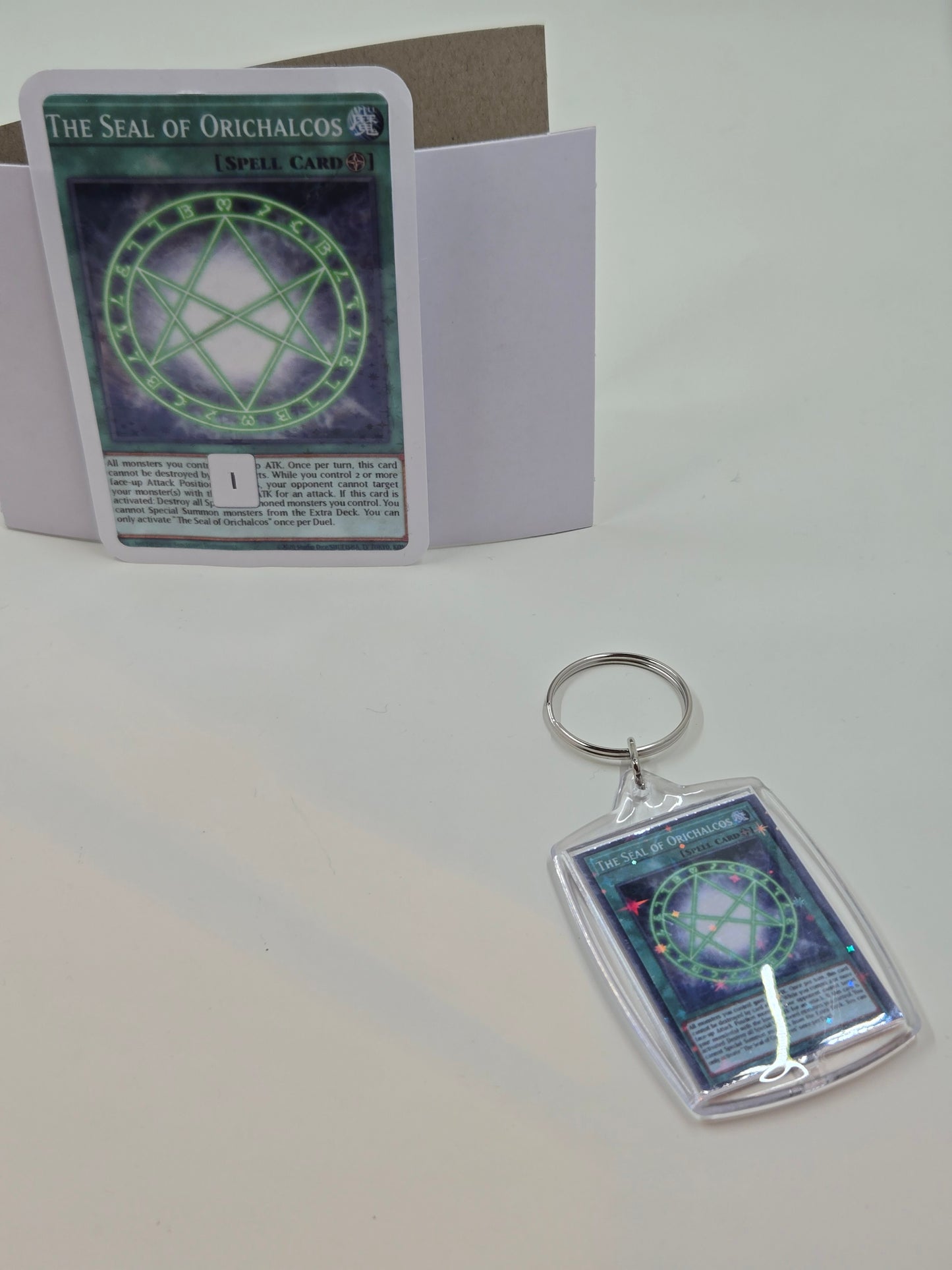 Yu-Gi-Oh Card Credit Card Skin and Keychain