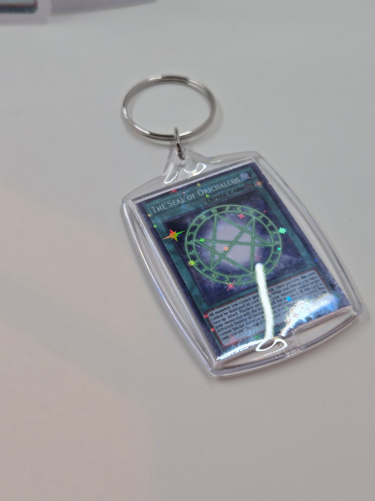 Yu-Gi-Oh Card Keychain