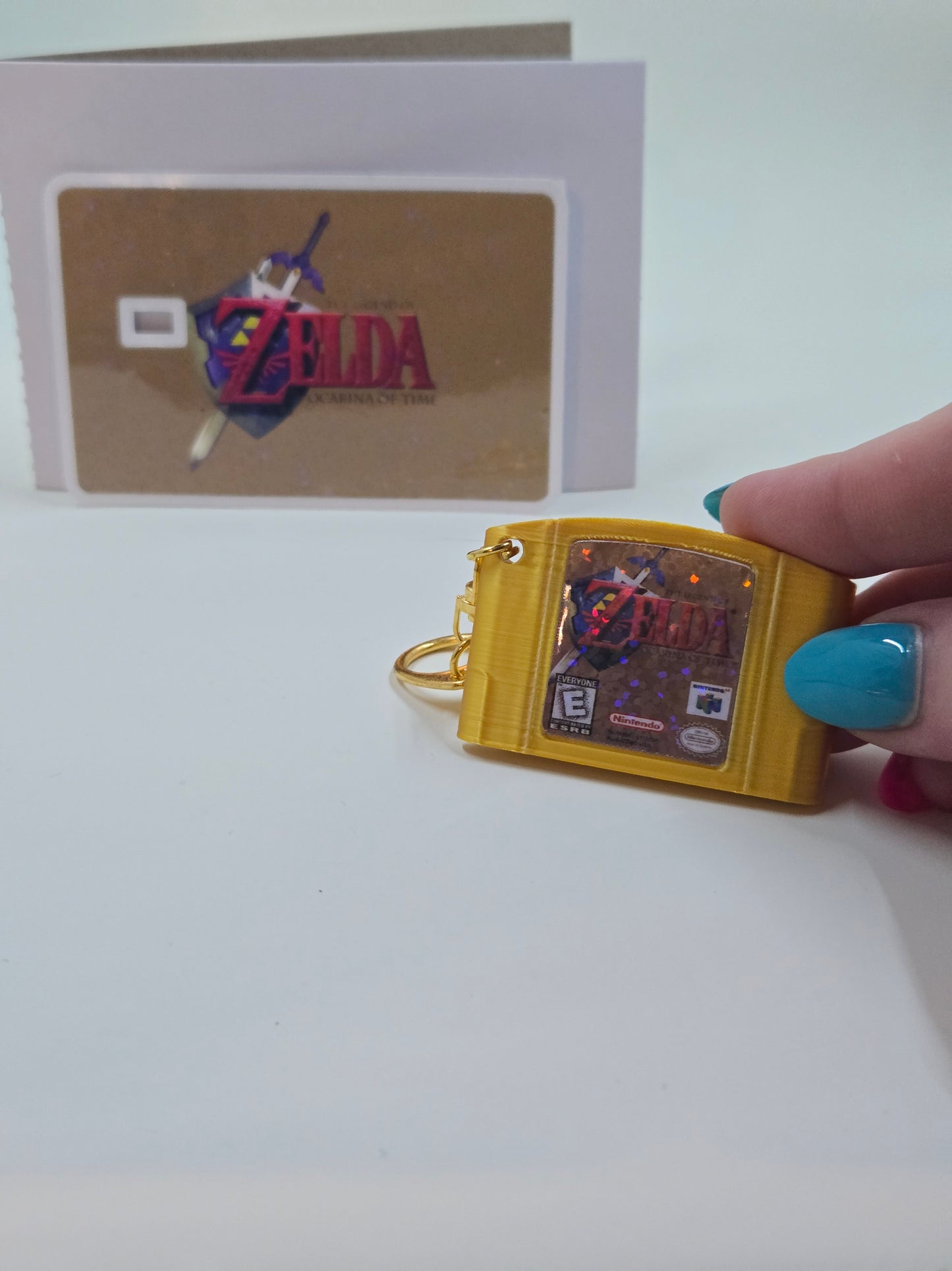 N64 Game Credit Card Skin and Keychain