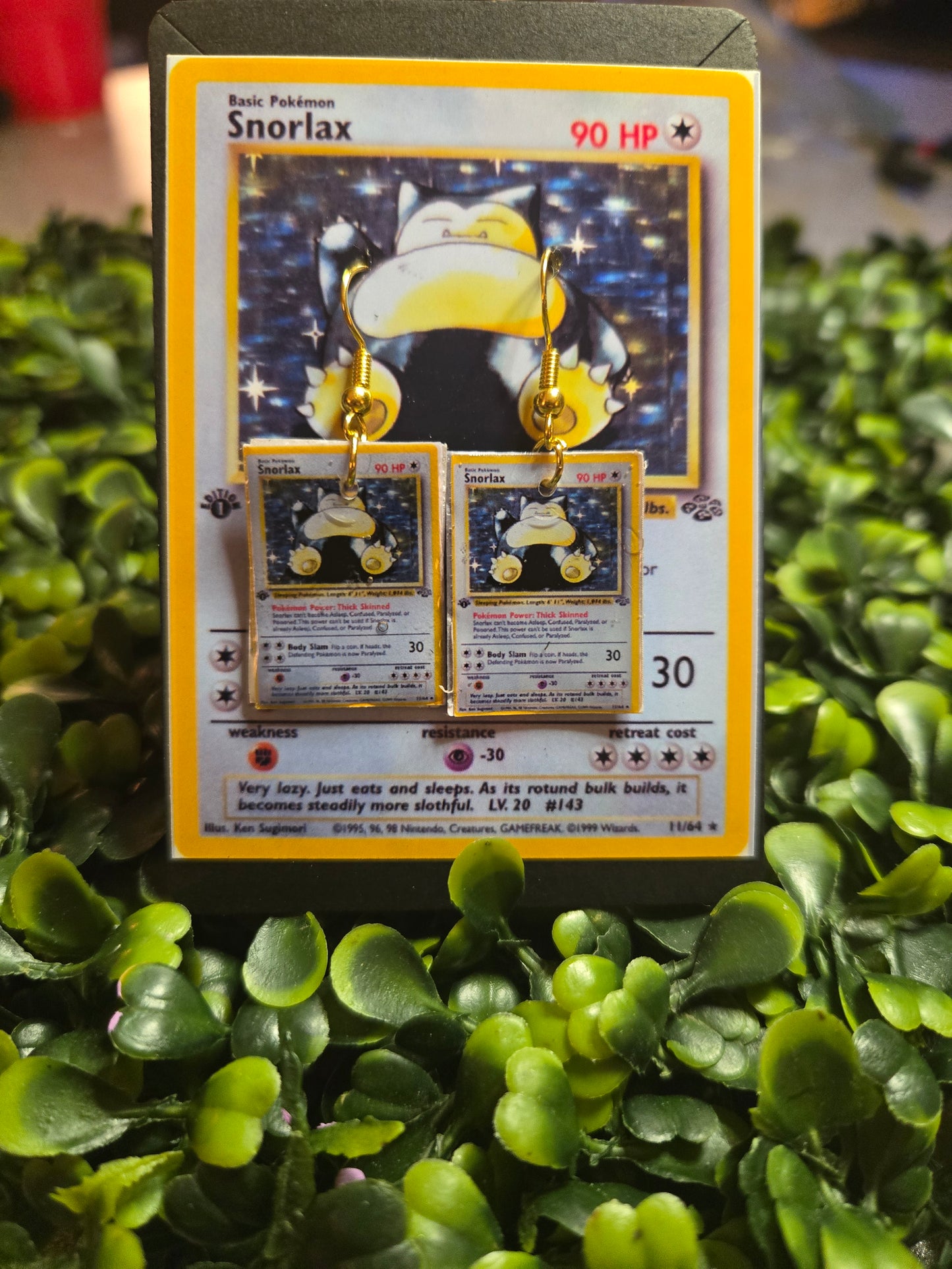 Pokémon Card Earrings